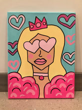 Load image into Gallery viewer, Funky Girl Painting