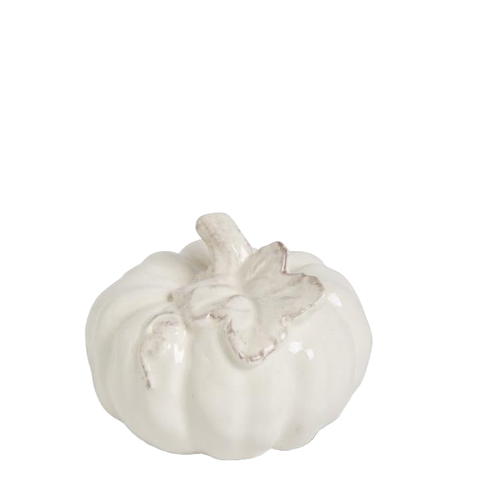 3" Cream Dolomite Pumpkin