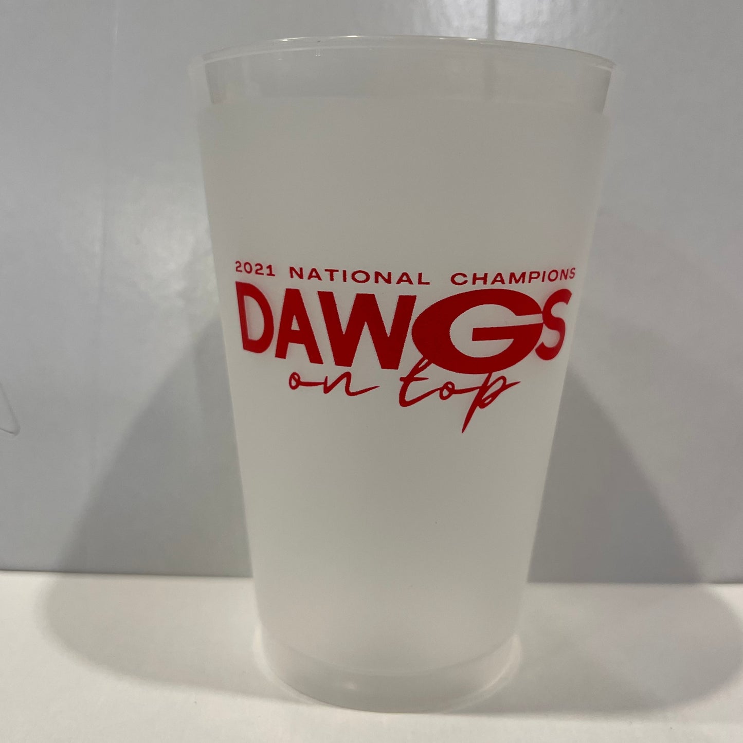 Dawgs On Top 2021 Champs flex cups