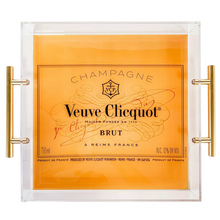 Load image into Gallery viewer, Acrylic Handled Tray: Pop The Bubbly