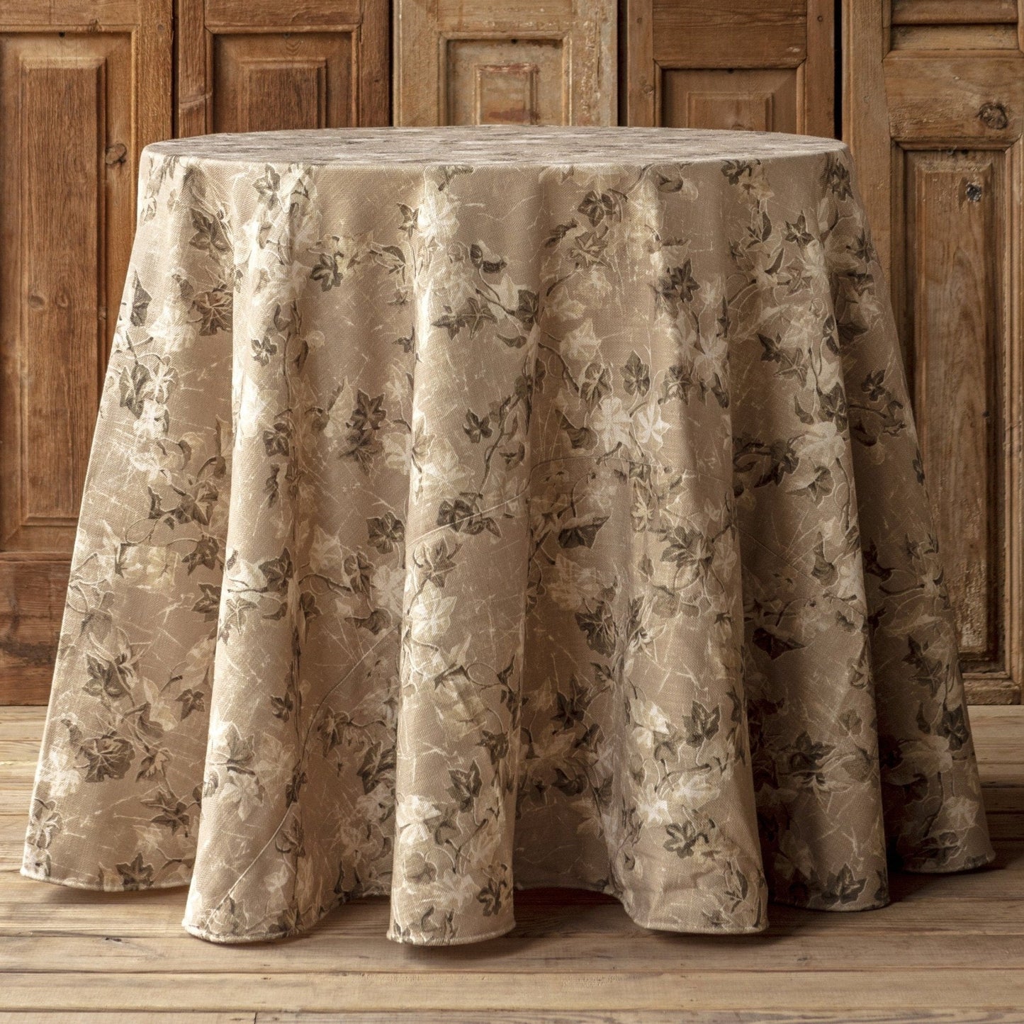 Ivy Trellis Table Skirt 90"