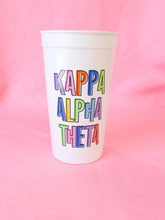 Load image into Gallery viewer, Bring On the Fun Sorority Stadium Cup
