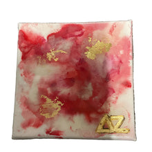 Load image into Gallery viewer, 5"x5" Sorority Abstract Art
