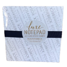 Load image into Gallery viewer, Athens Fleur-de-Lis Luxe Notepad

