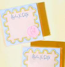 Load image into Gallery viewer, Sorority Watercolor Notepad
