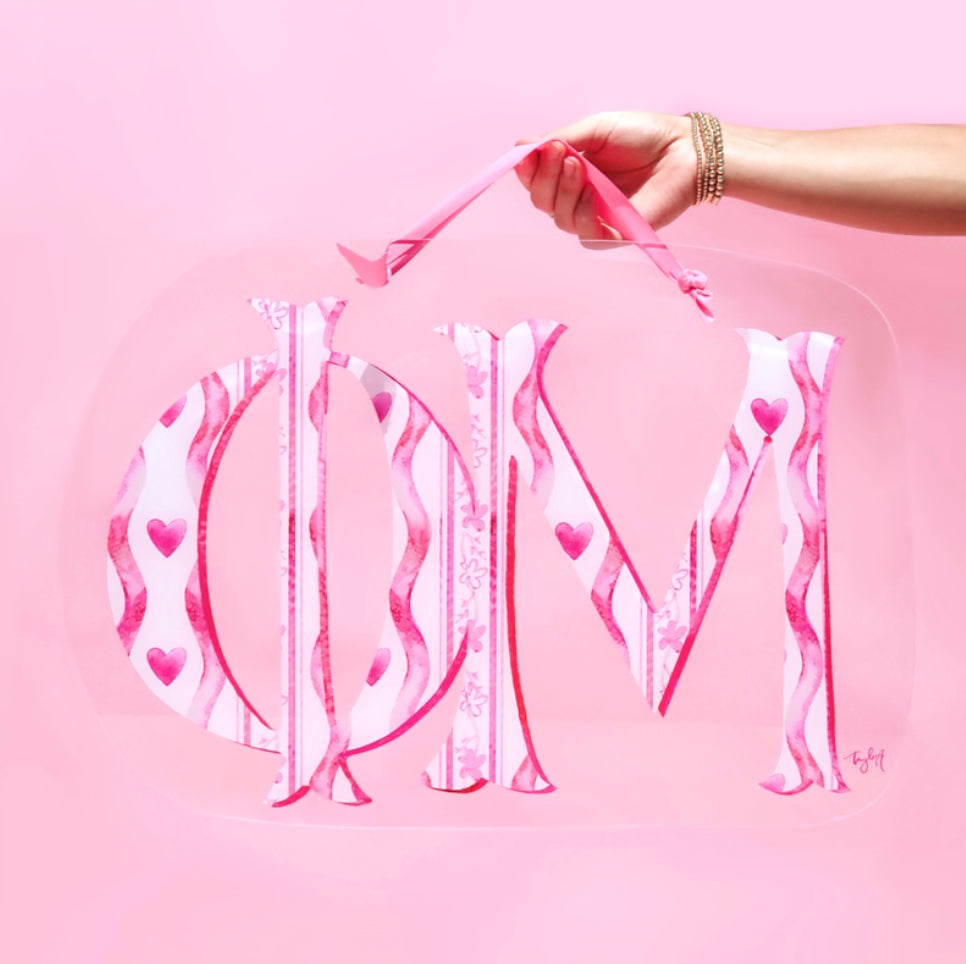 Sorority Acrylic Door Hanger