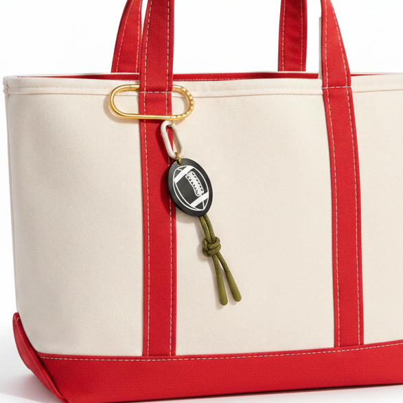 Football Bag Charm