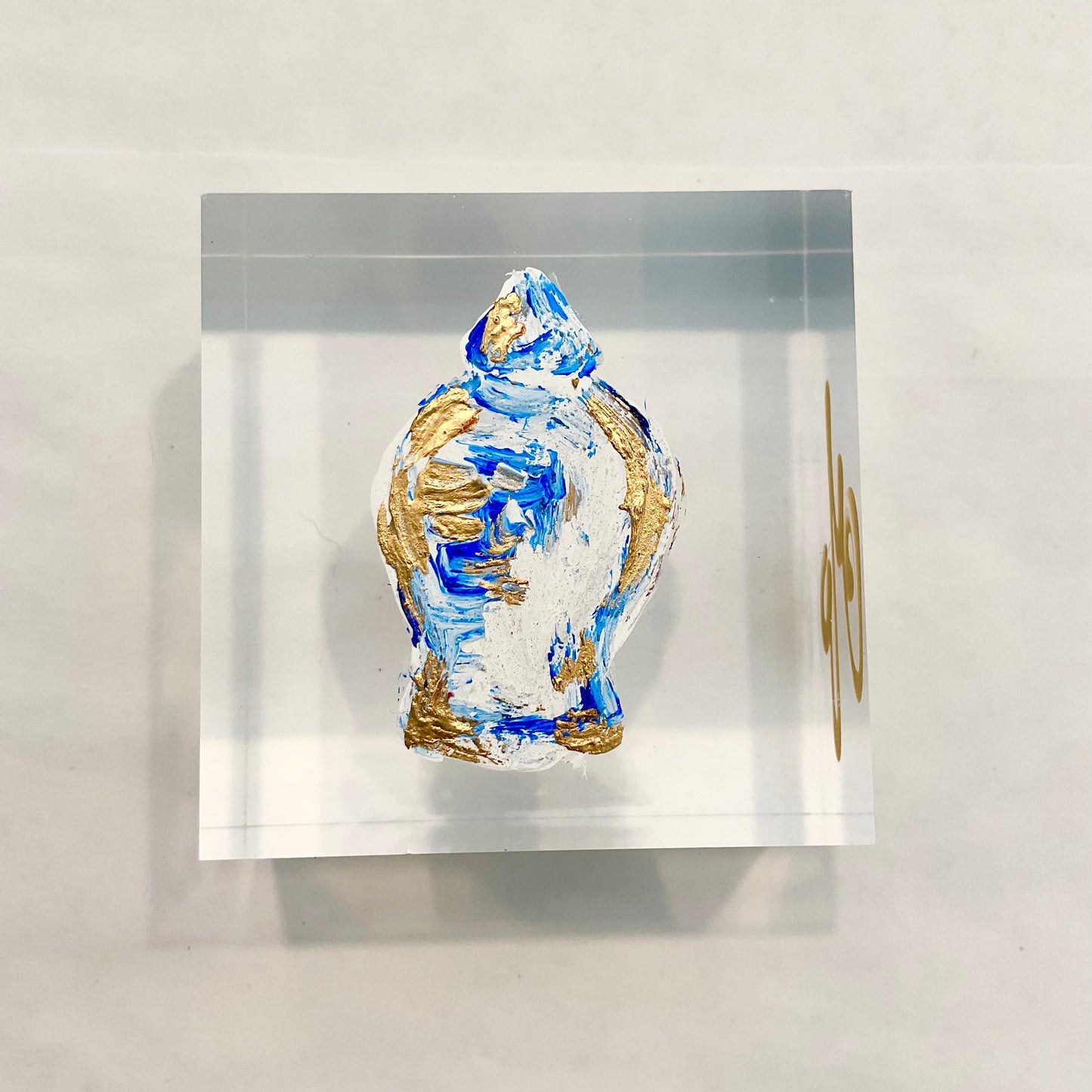 Ginger Jar Lucite Block