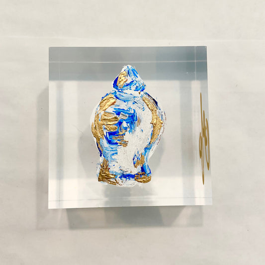 Ginger Jar Lucite Block