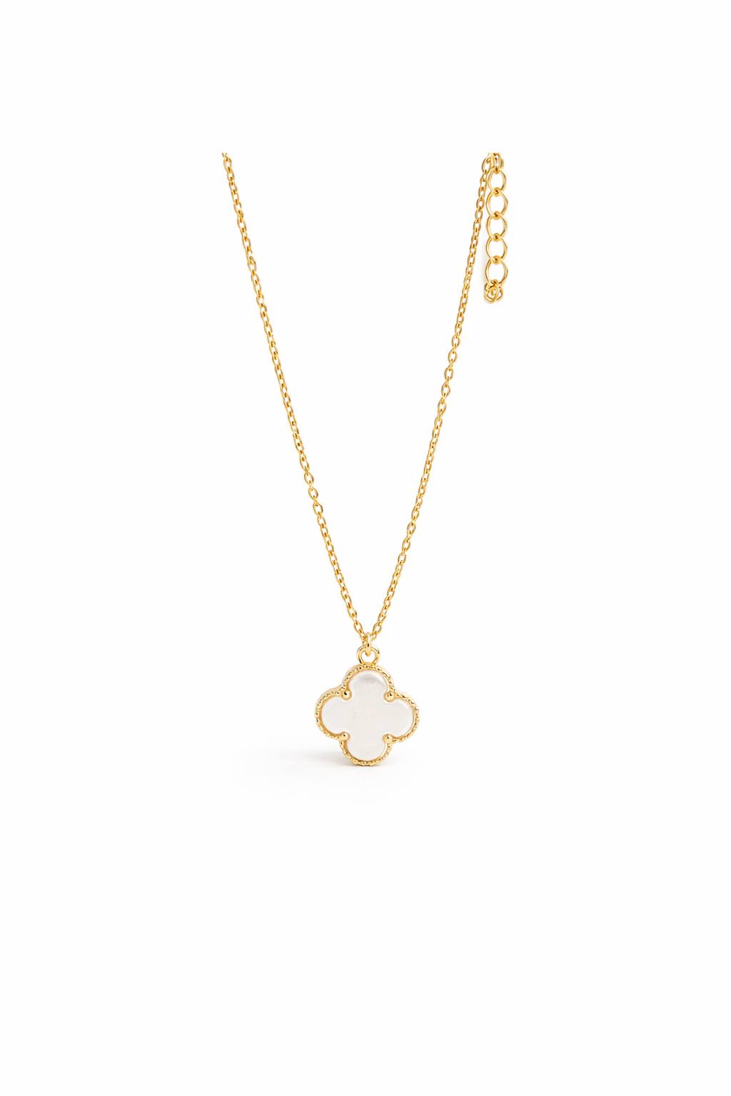 Petite Clover Charm Necklace