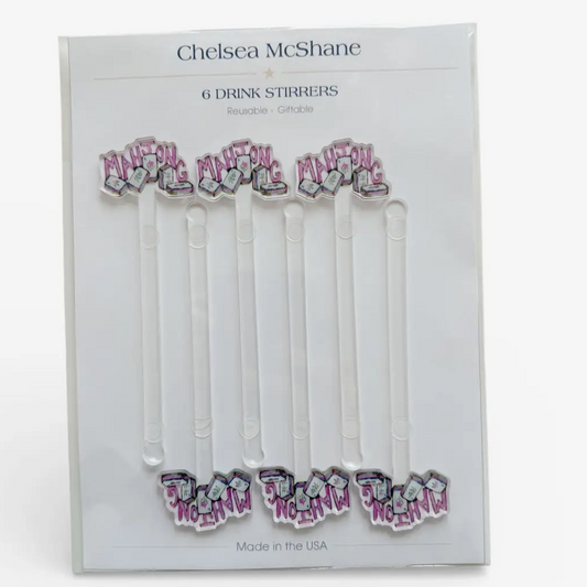 Mahjong Drink Stirrer