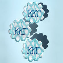 Load image into Gallery viewer, Sorority Scalloped Acrylic Coasters
