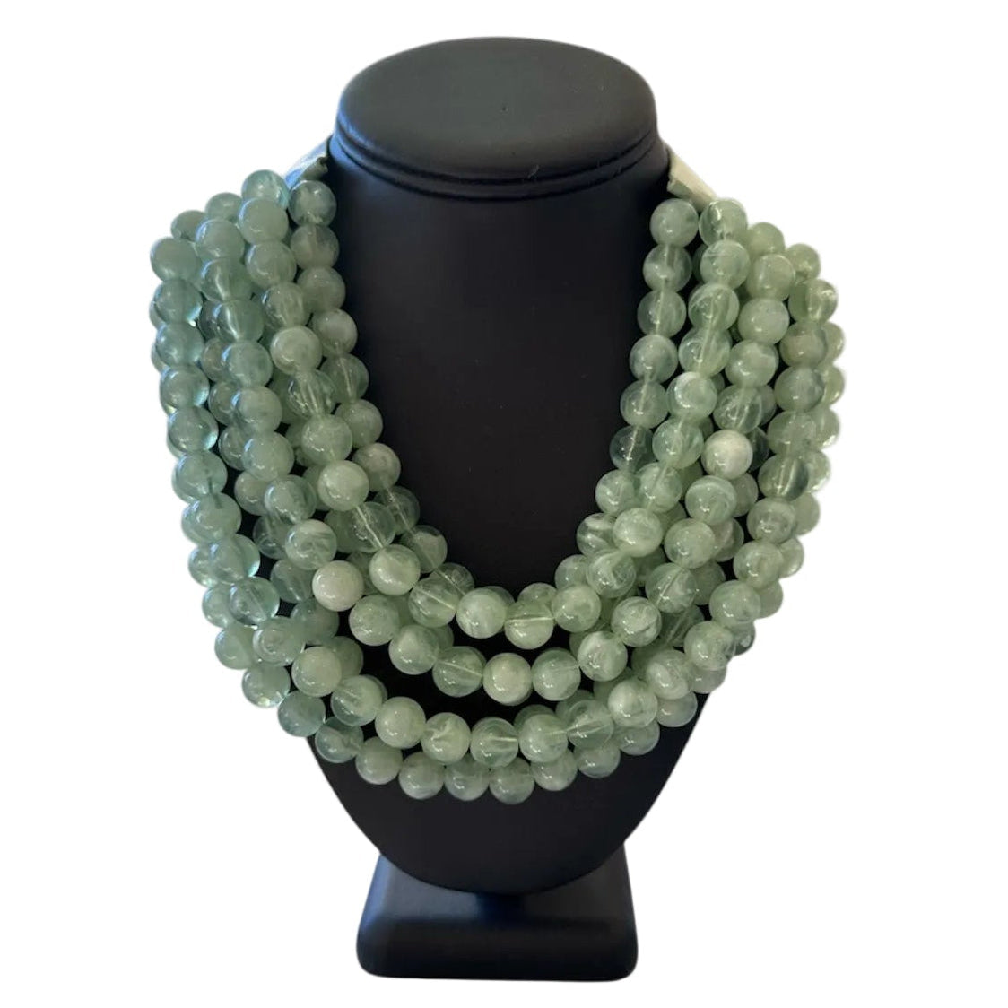 Green Beaded Necklace