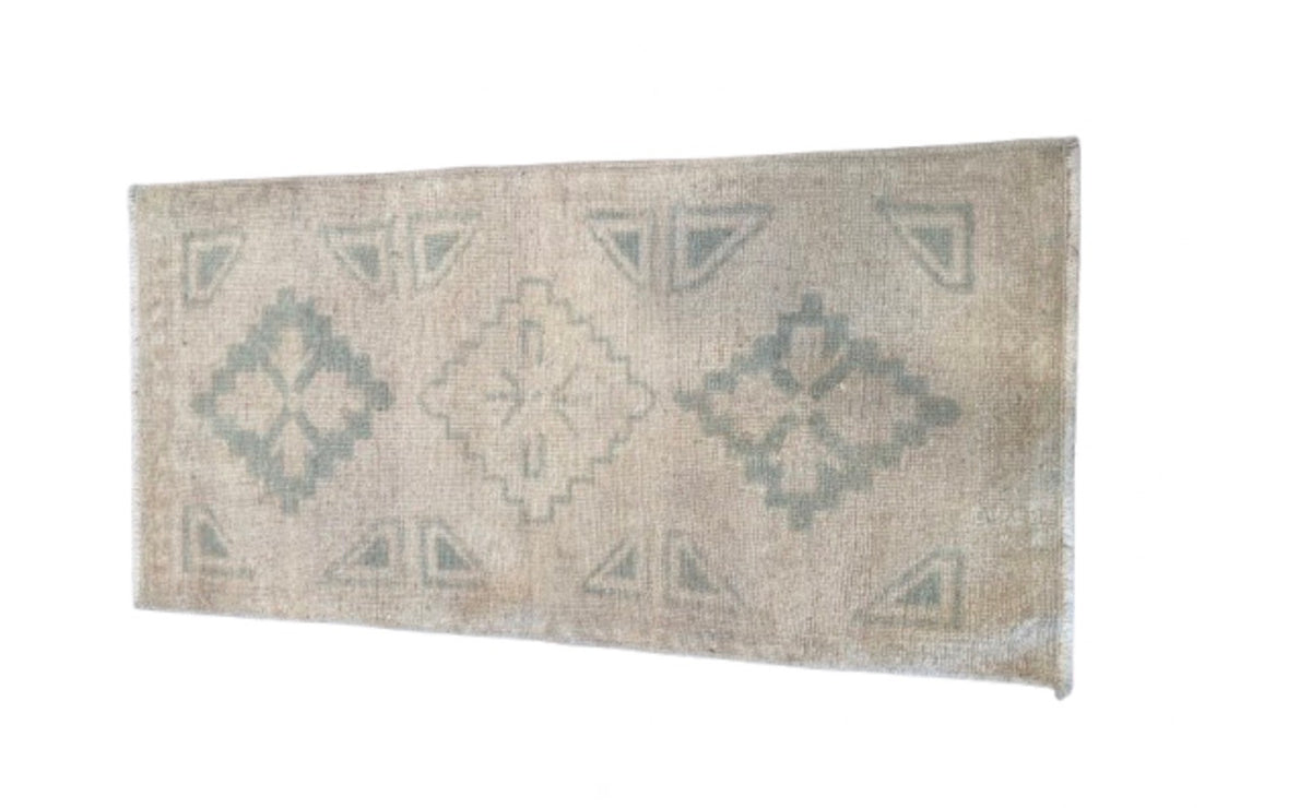 Vintage Oushak Rug - Sage + Sand
