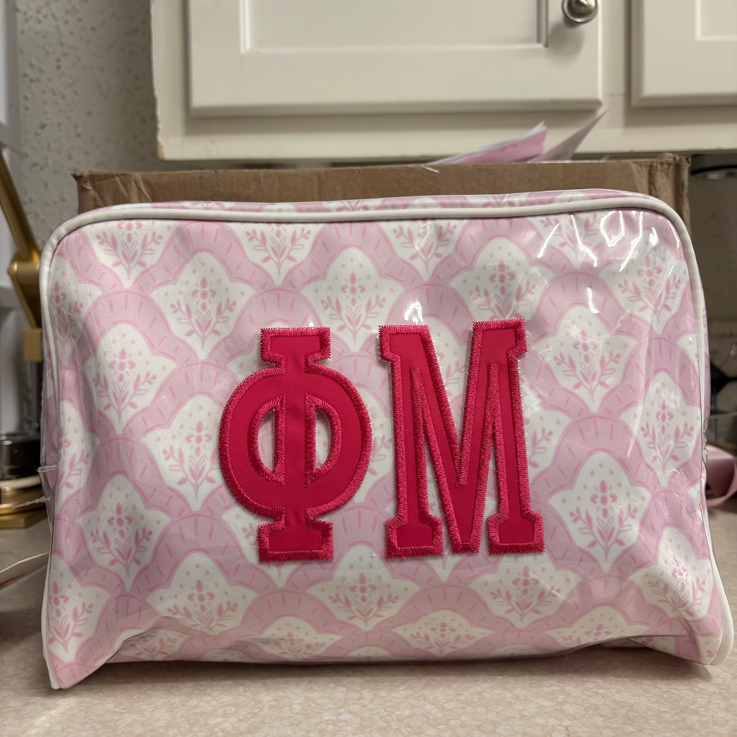 Sorority Coated XL Toiletry Bag