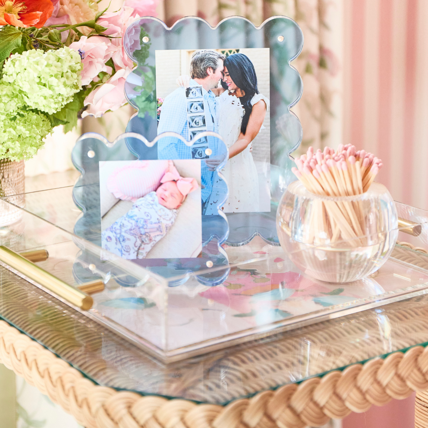 Tart By Taylor Neon Blue Mini Frame
