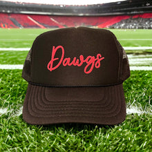 Load image into Gallery viewer, Dawgs - Black Puffy Trucker
