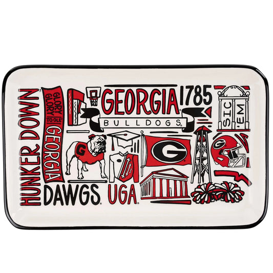 UGA Collage Trinket Tray