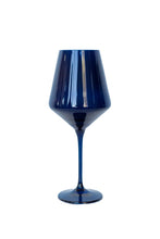 Load image into Gallery viewer, Estelle Midnight Blue Wine Stemware Set of Two
