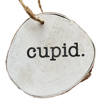 Load image into Gallery viewer, 4&quot; Santa&#39;s Reindeer Disc Ornament
