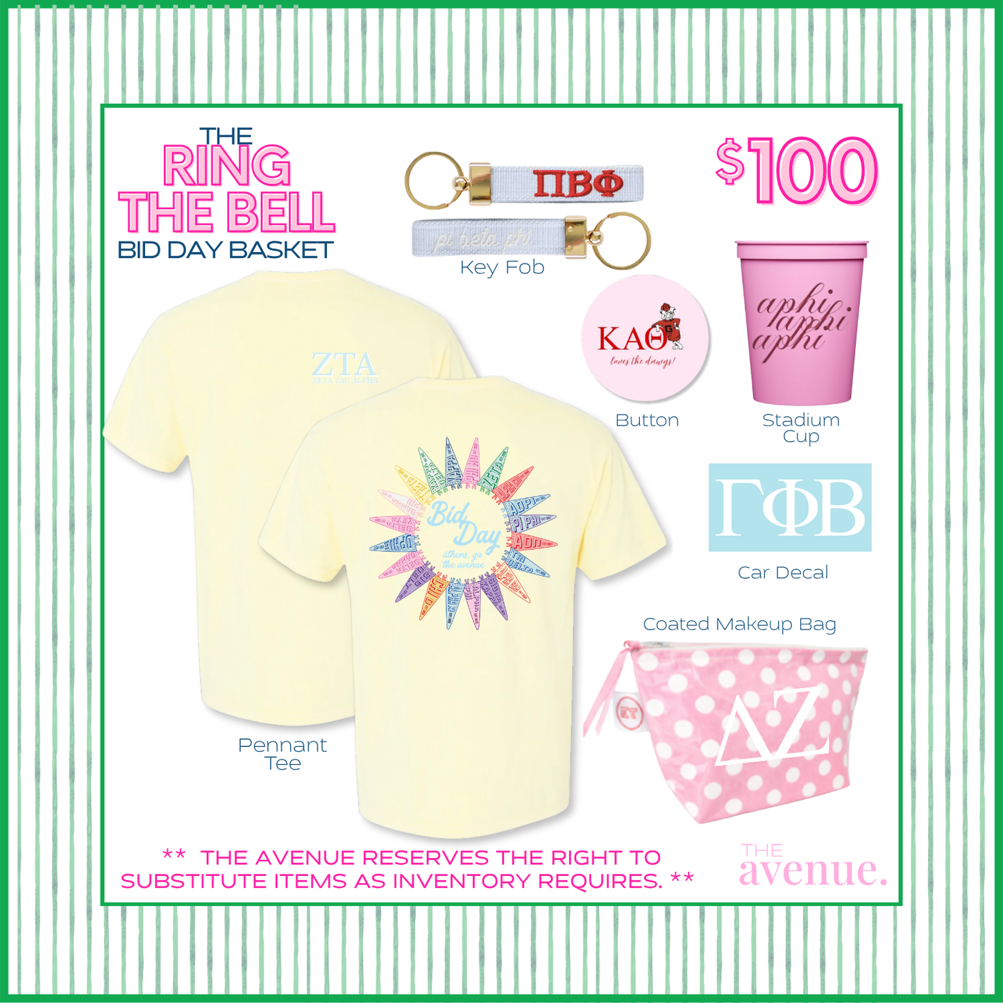 THE RING THE BELL BID DAY BASKET 2026