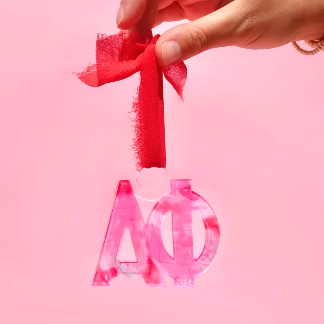 Sorority Acrylic Letter Ornament