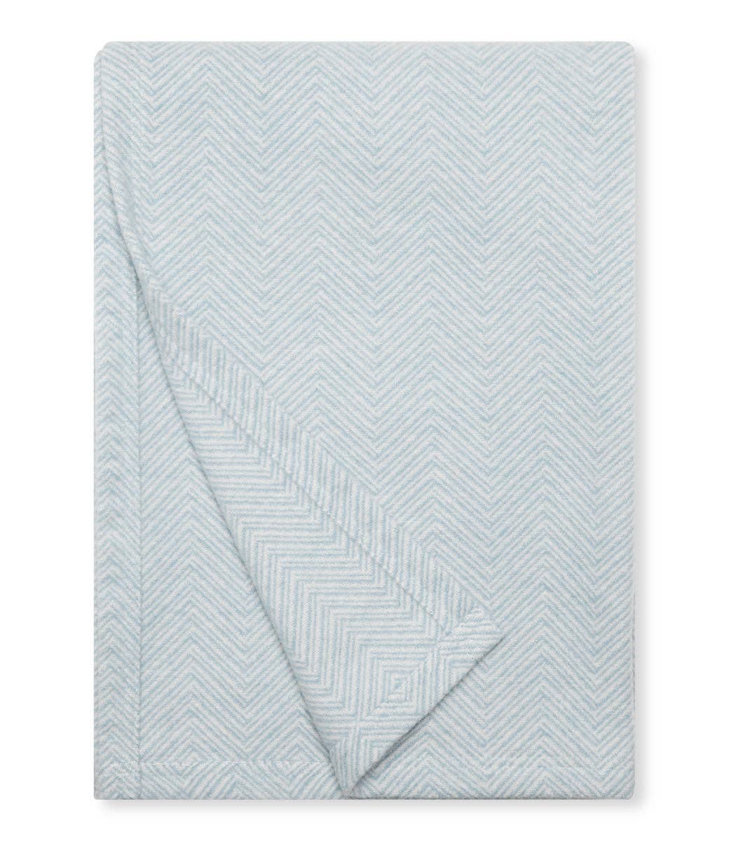Shawl - Fog Bayside Herringbone