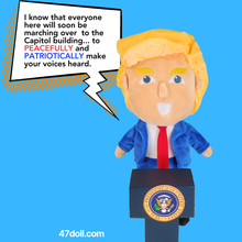 Load image into Gallery viewer, The Talking Trump Doll
