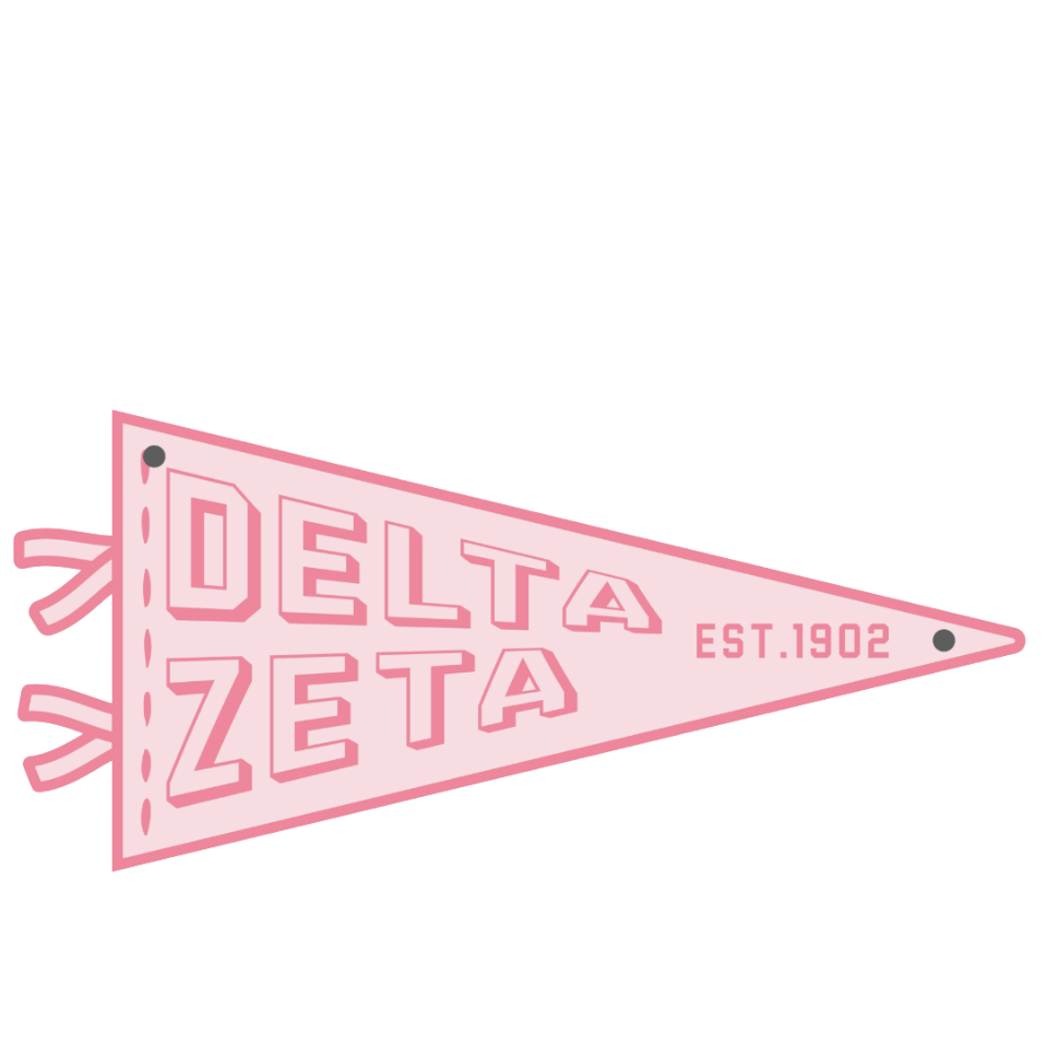 Sorority Acrylic Pennant