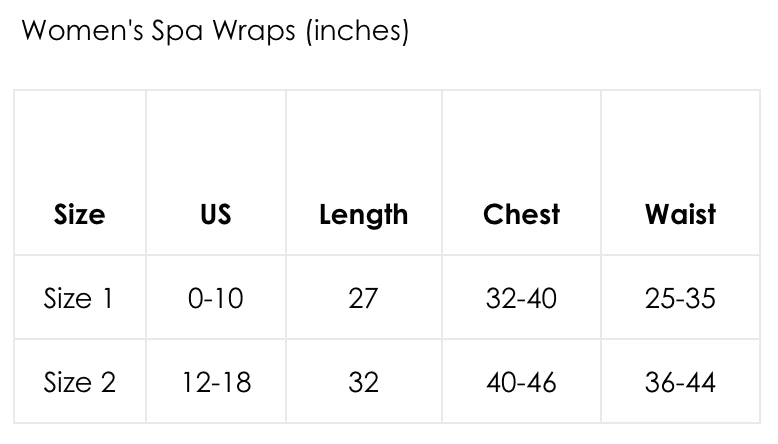 Seersucker Spa Wrap