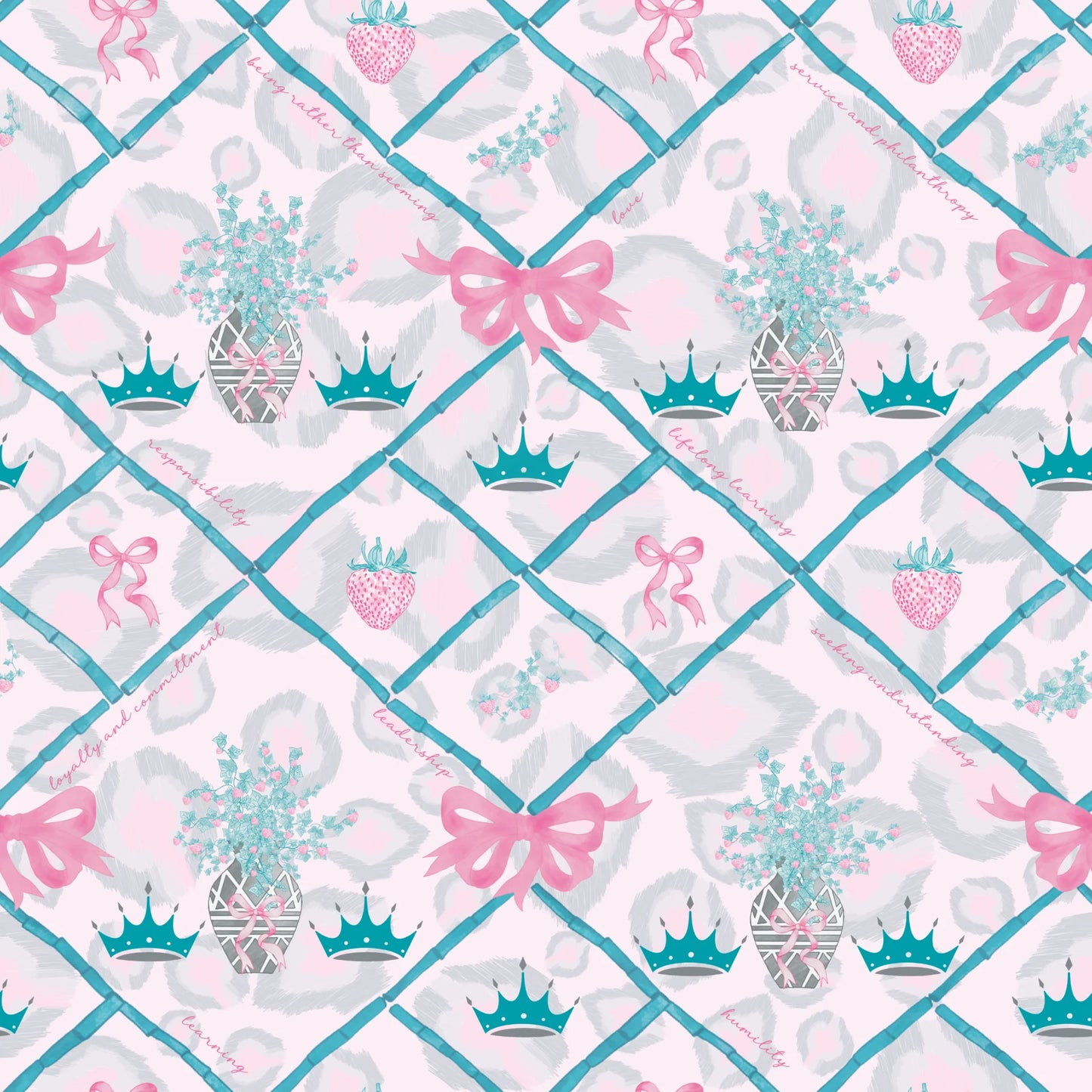 Sorority & Sisterhood Quilted Toiletry Bag