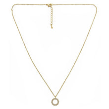 Load image into Gallery viewer, Circle Necklace Gold
