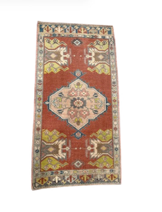 Vintage Oushak Rug - Shaffron Jewel