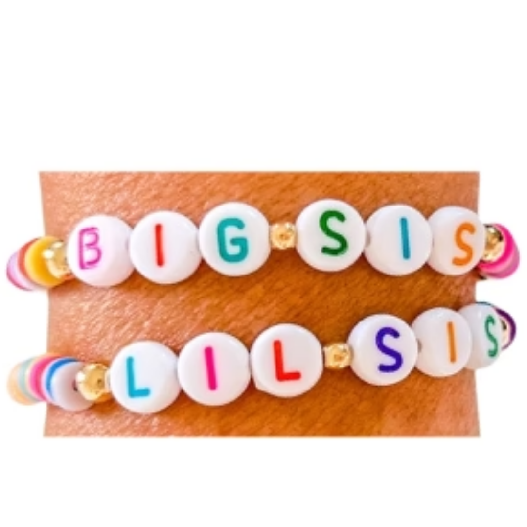 Big Sis, Lil Sis gold filled bracelet