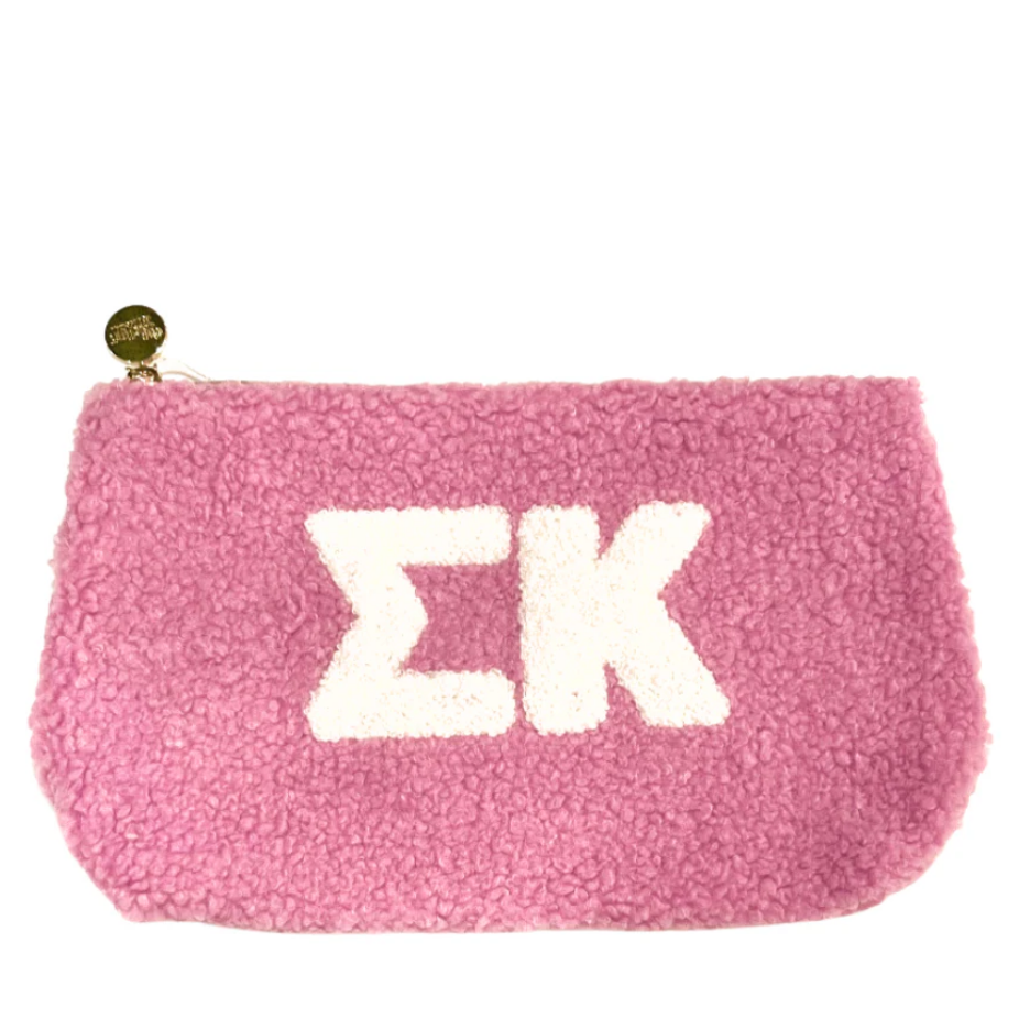 Sorority Letter Teddy Pouch