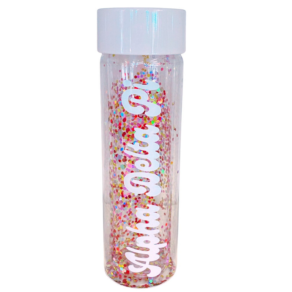 Confetti Sorority Water Bottle