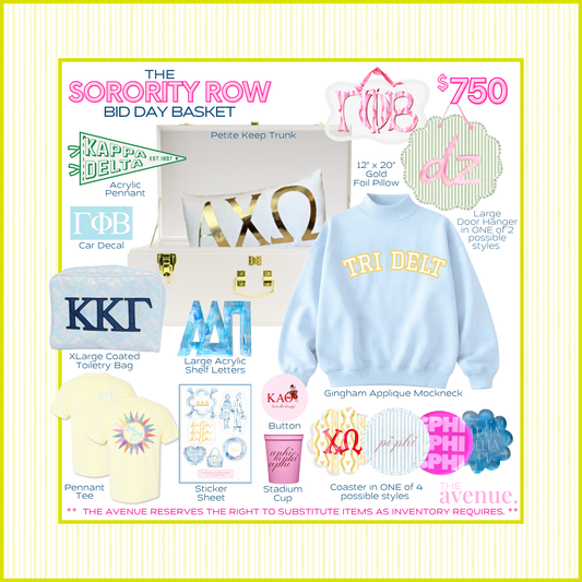 THE SORORITY ROW BID DAY BASKET 2026