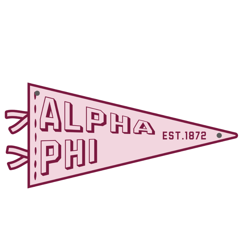Sorority Acrylic Pennant