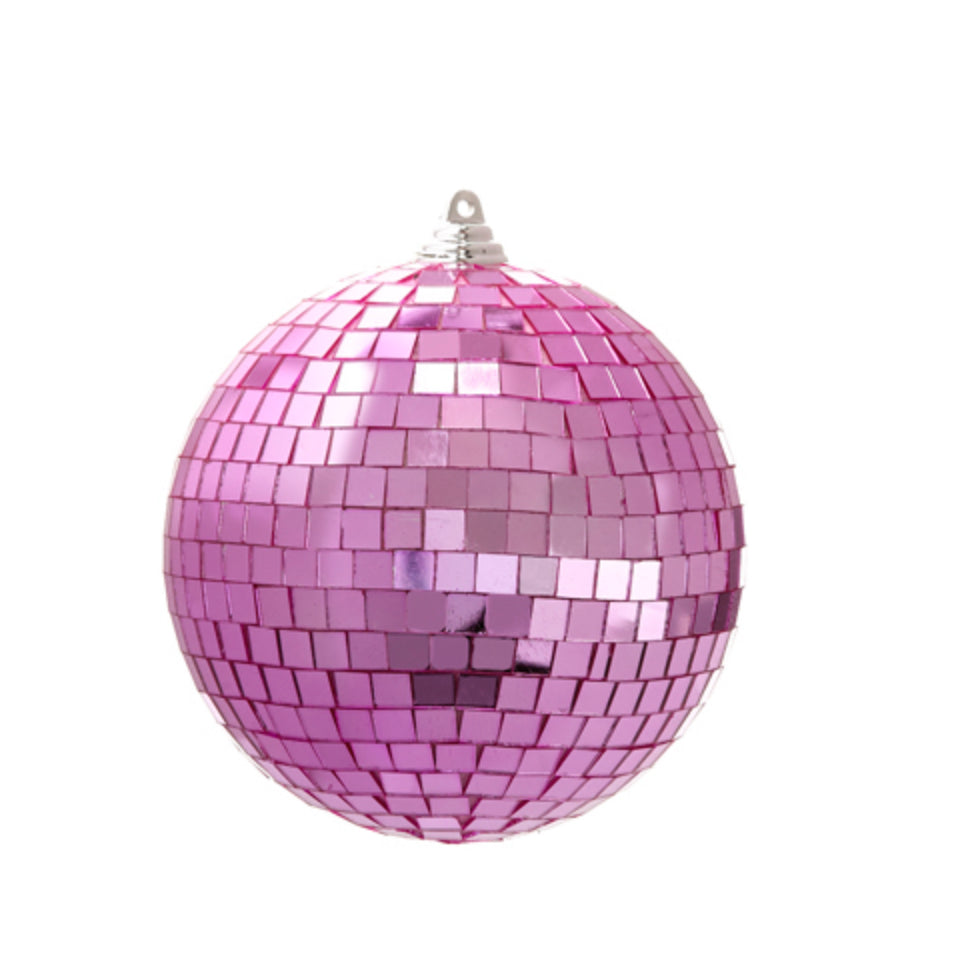 Pink Disco Ball Ornament