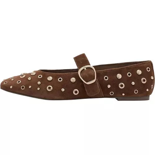 Dolce Vita Mella Stud in Coco Suede | COMING SOON