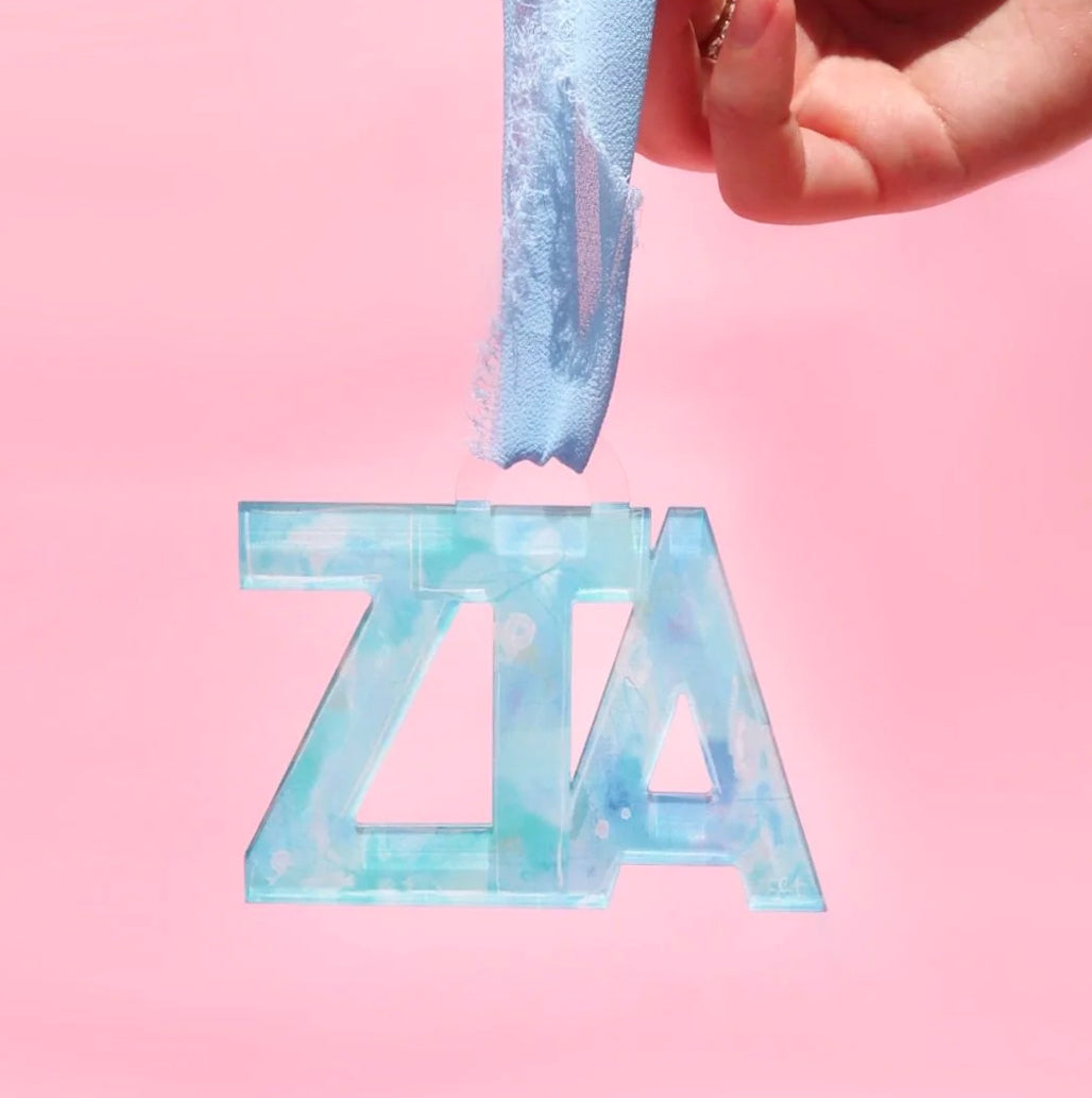 Sorority Acrylic Letter Ornament