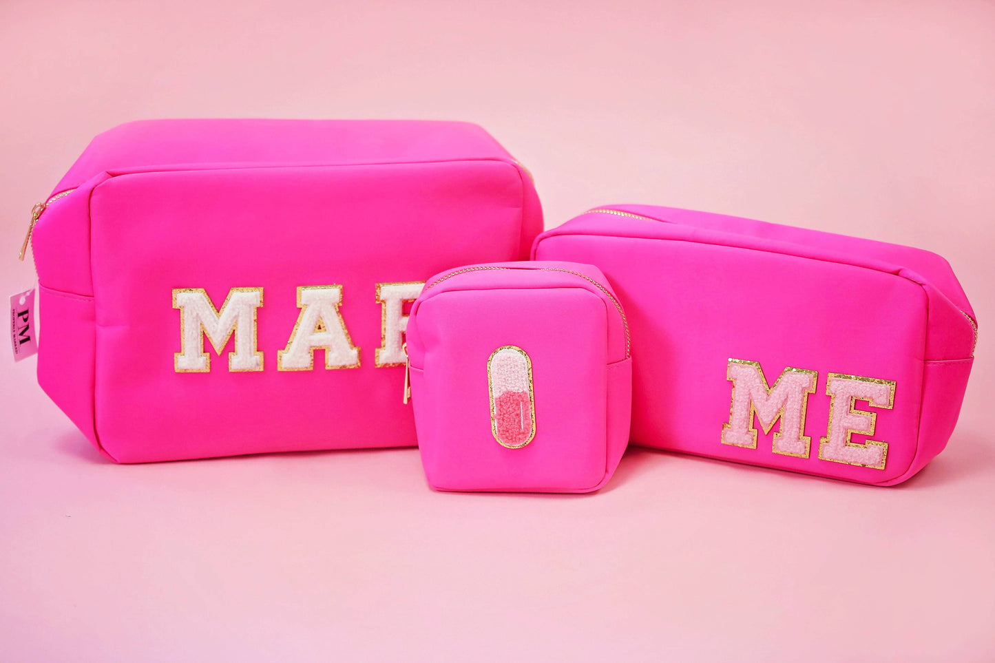 Pink Pill ~ Chenille Patch