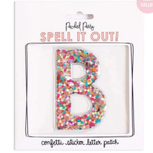 Load image into Gallery viewer, Stick To It Confetti Alphabet Letters
