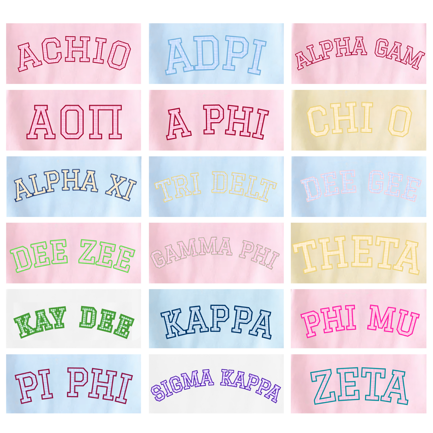 Bid Day Sorority Mock Neck Sweatshirt