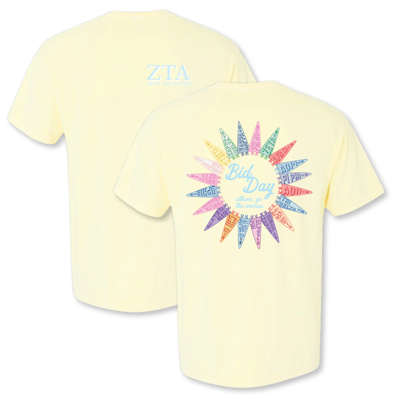 Bid Day Pennant Tee 2026