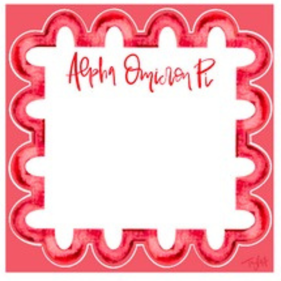 Sorority Watercolor Notepad