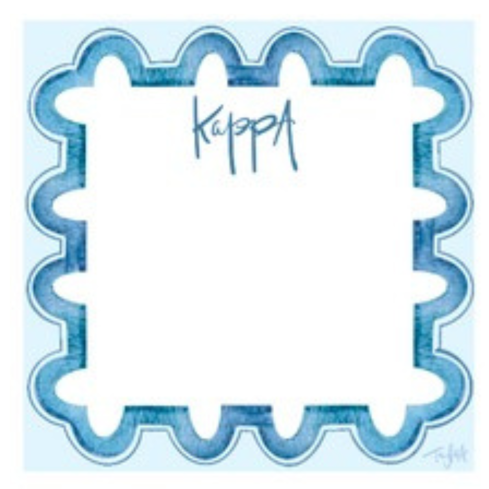 Sorority Watercolor Notepad