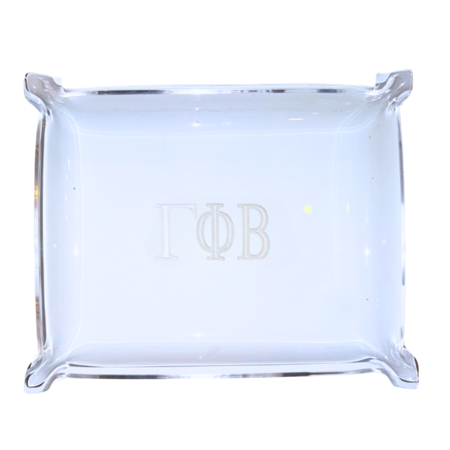 Sorority Acrylic Catchall Tray