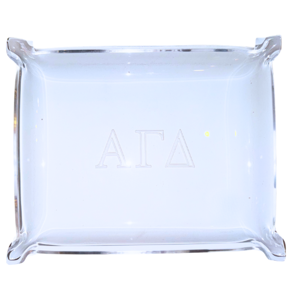 Sorority Acrylic Catchall Tray