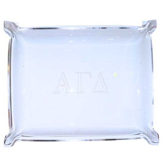 Sorority Acrylic Catchall Tray